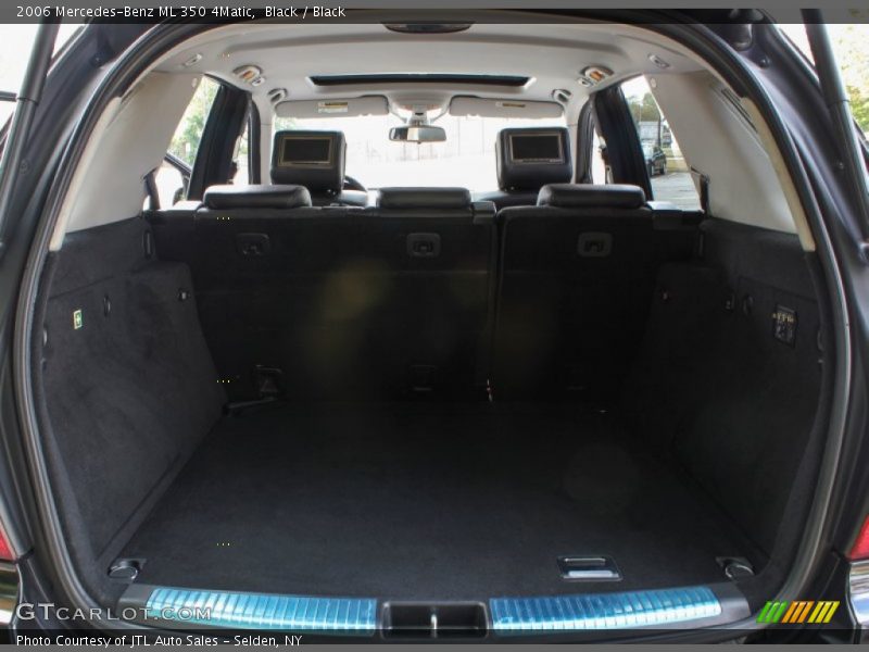 Black / Black 2006 Mercedes-Benz ML 350 4Matic