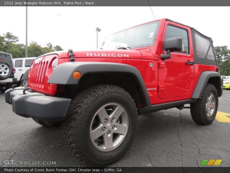 Front 3/4 View of 2012 Wrangler Rubicon 4X4