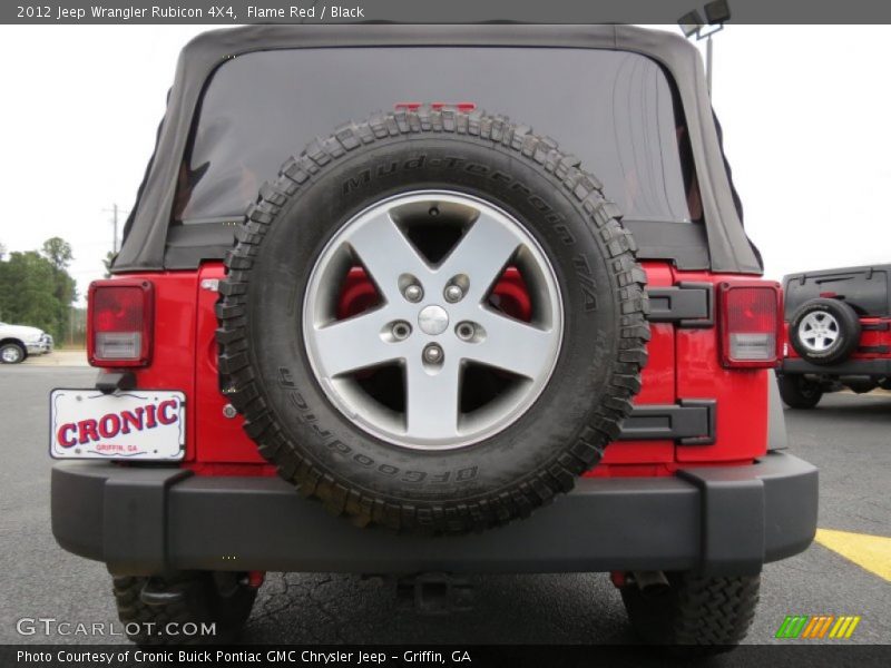 Flame Red / Black 2012 Jeep Wrangler Rubicon 4X4