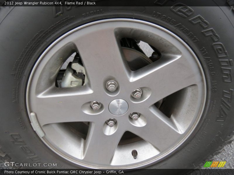  2012 Wrangler Rubicon 4X4 Wheel