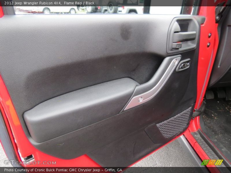 Flame Red / Black 2012 Jeep Wrangler Rubicon 4X4