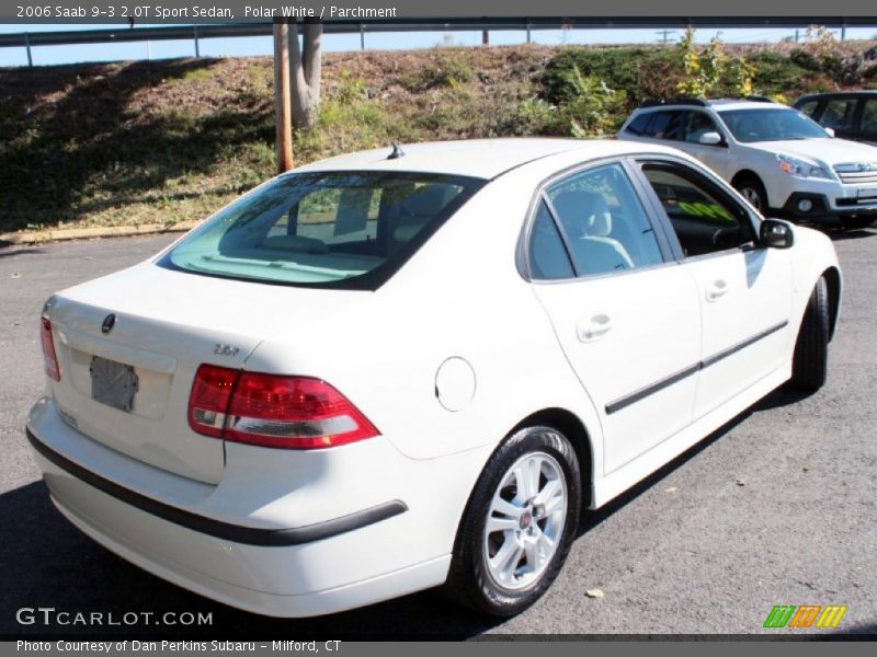 Polar White / Parchment 2006 Saab 9-3 2.0T Sport Sedan