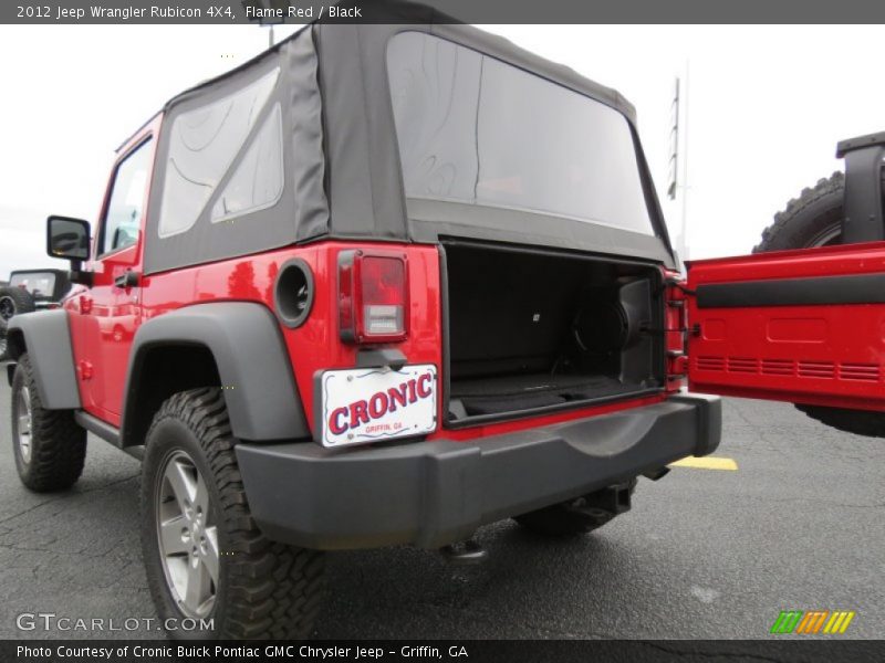 Flame Red / Black 2012 Jeep Wrangler Rubicon 4X4