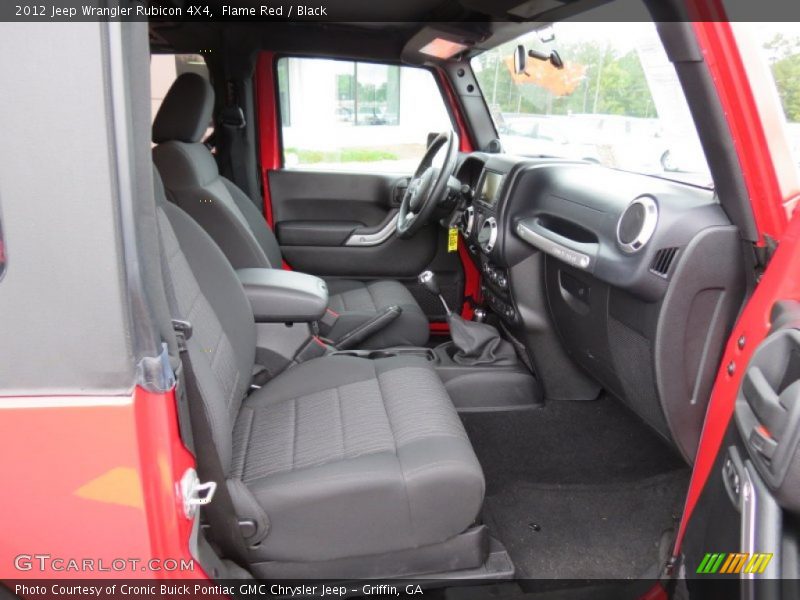 Flame Red / Black 2012 Jeep Wrangler Rubicon 4X4