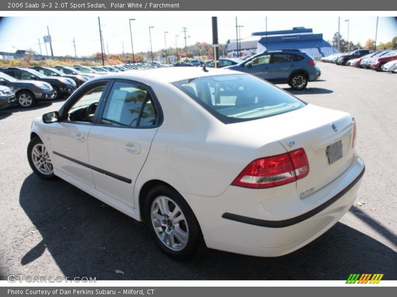 Polar White / Parchment 2006 Saab 9-3 2.0T Sport Sedan