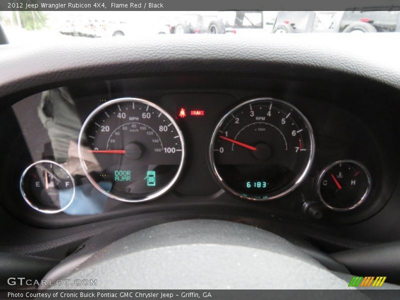  2012 Wrangler Rubicon 4X4 Rubicon 4X4 Gauges