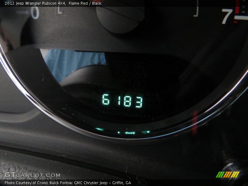 Flame Red / Black 2012 Jeep Wrangler Rubicon 4X4