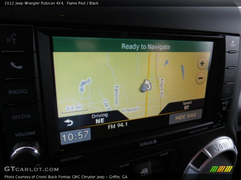 Flame Red / Black 2012 Jeep Wrangler Rubicon 4X4