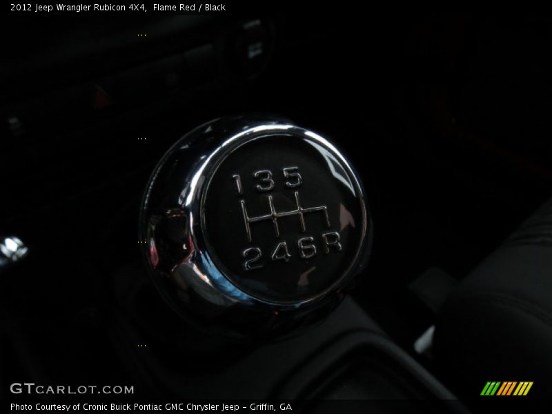Flame Red / Black 2012 Jeep Wrangler Rubicon 4X4