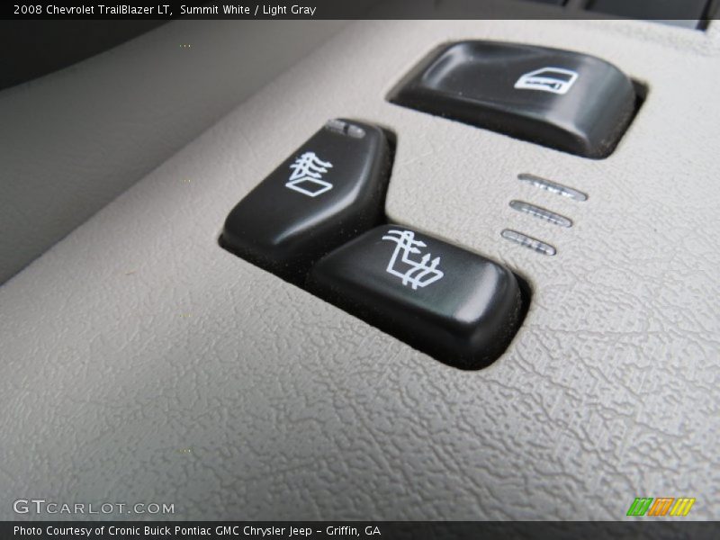 Summit White / Light Gray 2008 Chevrolet TrailBlazer LT