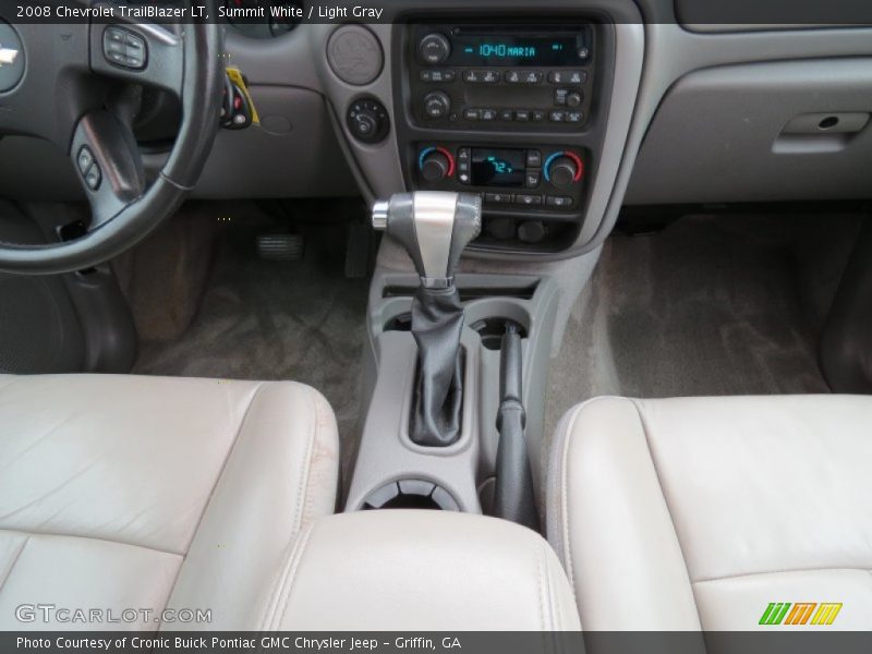 Summit White / Light Gray 2008 Chevrolet TrailBlazer LT