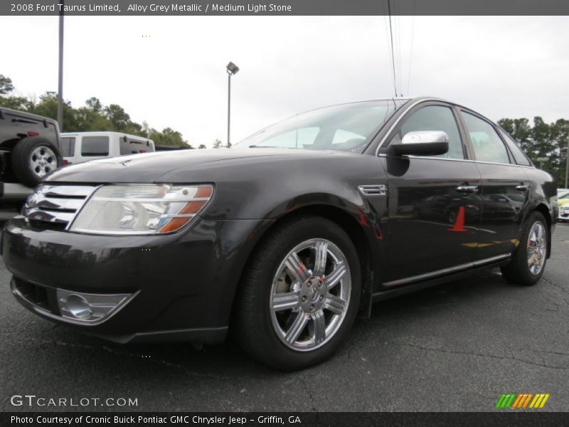 Alloy Grey Metallic / Medium Light Stone 2008 Ford Taurus Limited