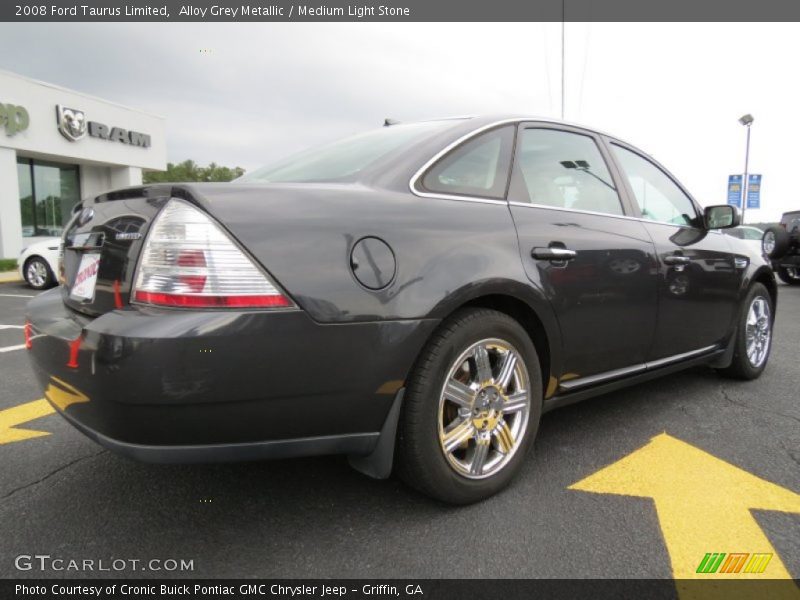 Alloy Grey Metallic / Medium Light Stone 2008 Ford Taurus Limited