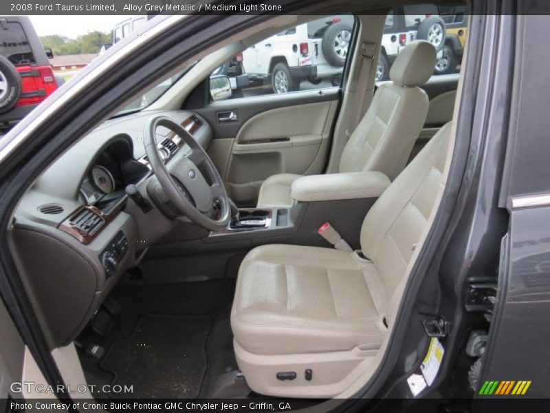 Alloy Grey Metallic / Medium Light Stone 2008 Ford Taurus Limited