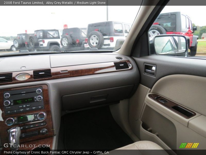 Alloy Grey Metallic / Medium Light Stone 2008 Ford Taurus Limited