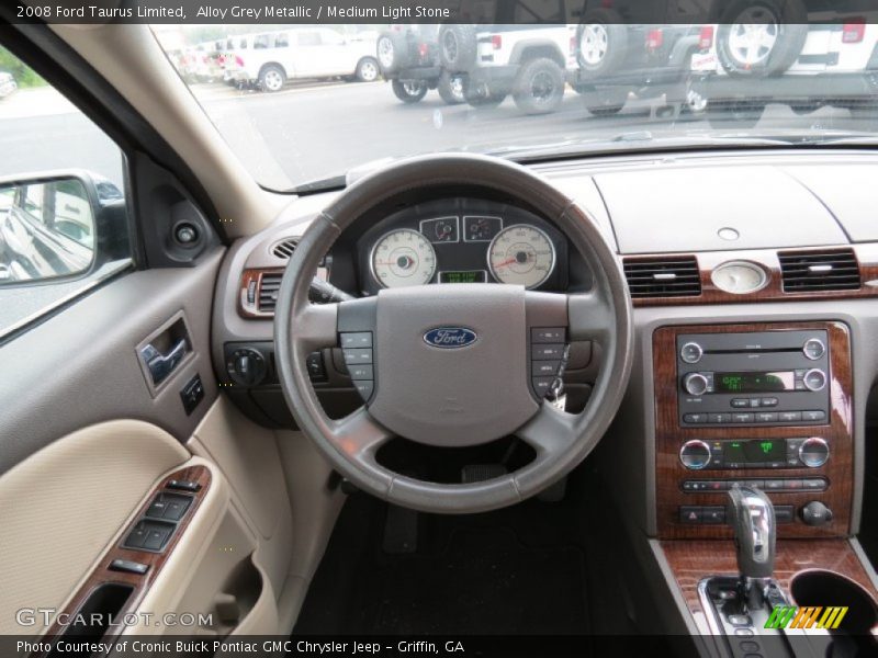Alloy Grey Metallic / Medium Light Stone 2008 Ford Taurus Limited
