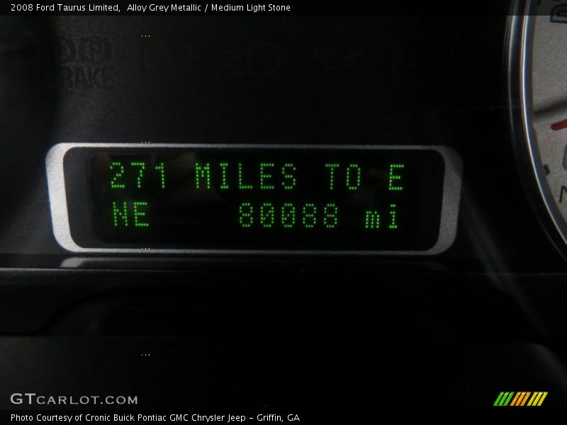 Alloy Grey Metallic / Medium Light Stone 2008 Ford Taurus Limited