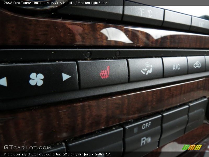 Alloy Grey Metallic / Medium Light Stone 2008 Ford Taurus Limited