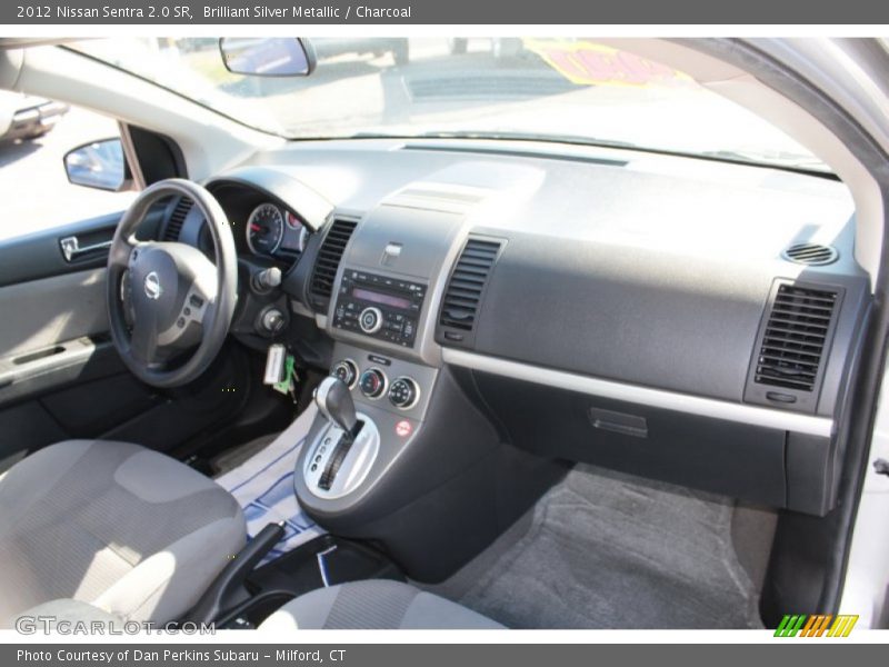 Brilliant Silver Metallic / Charcoal 2012 Nissan Sentra 2.0 SR