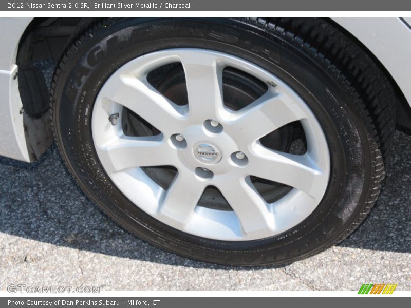 Brilliant Silver Metallic / Charcoal 2012 Nissan Sentra 2.0 SR