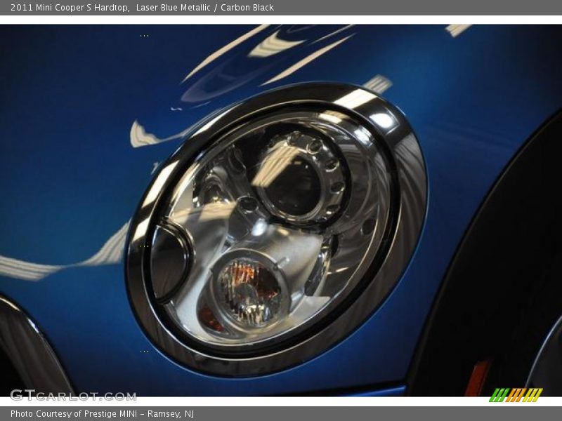 Laser Blue Metallic / Carbon Black 2011 Mini Cooper S Hardtop