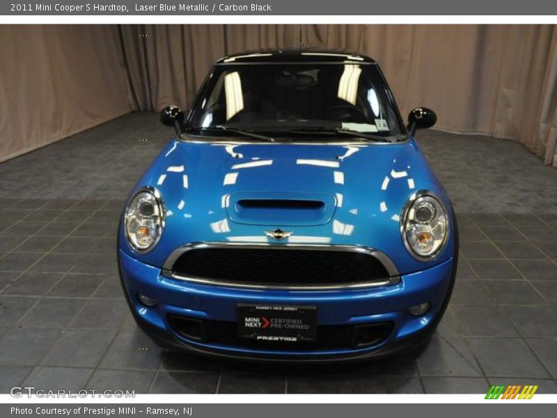 Laser Blue Metallic / Carbon Black 2011 Mini Cooper S Hardtop