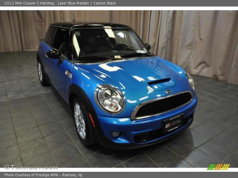 Laser Blue Metallic / Carbon Black 2011 Mini Cooper S Hardtop