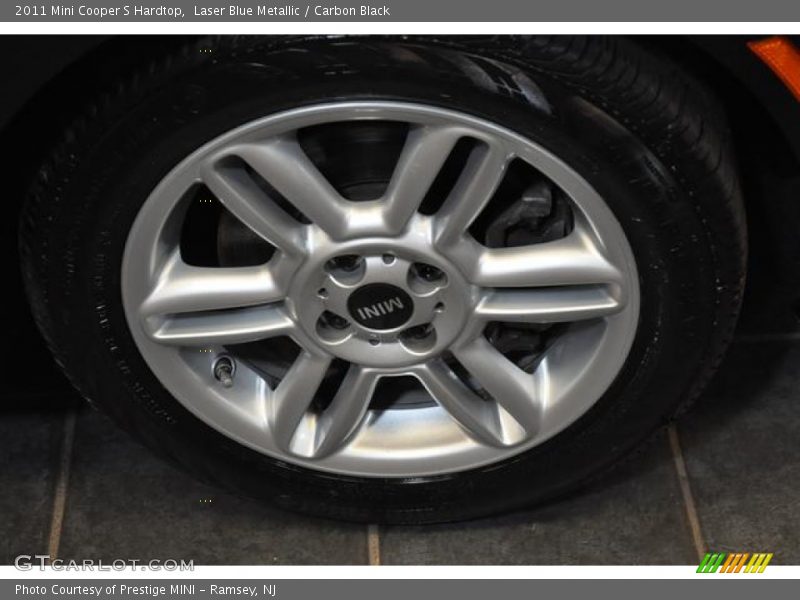 Laser Blue Metallic / Carbon Black 2011 Mini Cooper S Hardtop