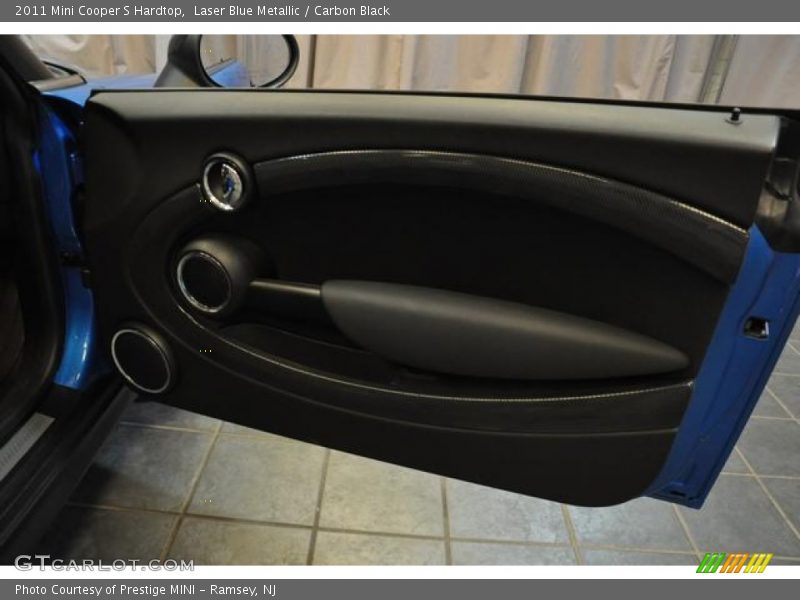 Laser Blue Metallic / Carbon Black 2011 Mini Cooper S Hardtop