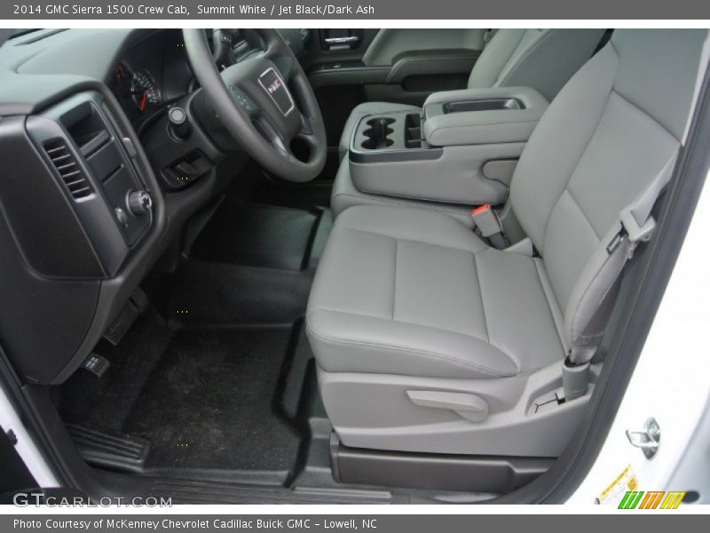 Summit White / Jet Black/Dark Ash 2014 GMC Sierra 1500 Crew Cab