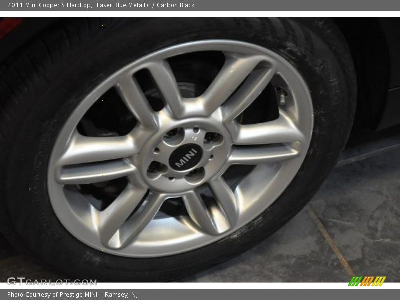 Laser Blue Metallic / Carbon Black 2011 Mini Cooper S Hardtop