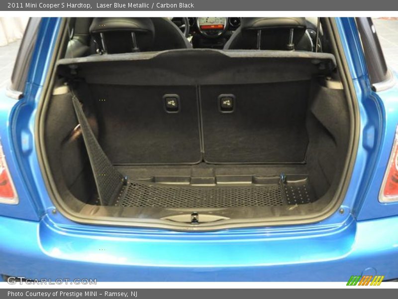 Laser Blue Metallic / Carbon Black 2011 Mini Cooper S Hardtop