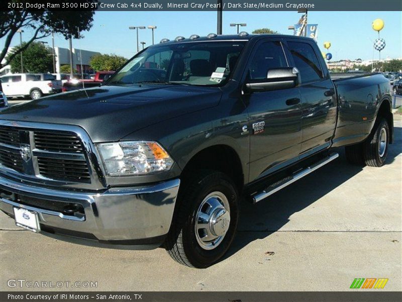 Mineral Gray Pearl / Dark Slate/Medium Graystone 2012 Dodge Ram 3500 HD ST Crew Cab 4x4 Dually