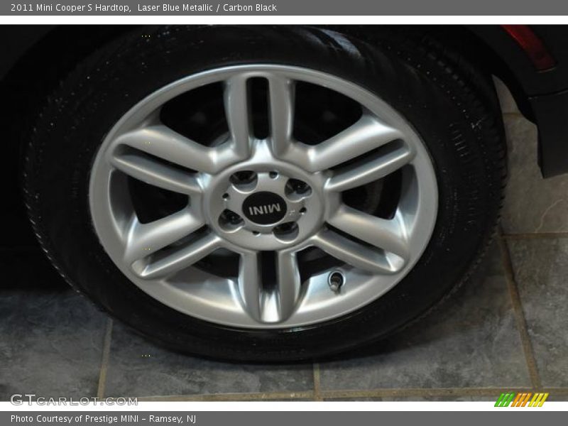 Laser Blue Metallic / Carbon Black 2011 Mini Cooper S Hardtop