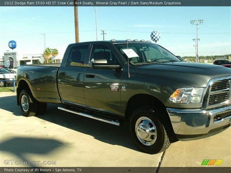 Mineral Gray Pearl / Dark Slate/Medium Graystone 2012 Dodge Ram 3500 HD ST Crew Cab 4x4 Dually