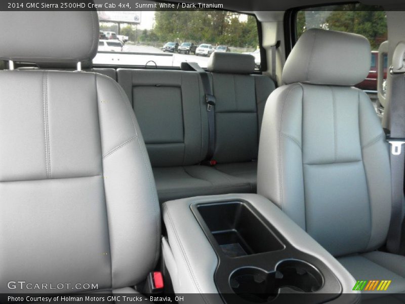 Summit White / Dark Titanium 2014 GMC Sierra 2500HD Crew Cab 4x4