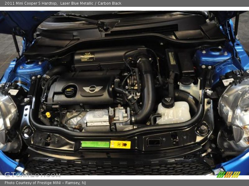 Laser Blue Metallic / Carbon Black 2011 Mini Cooper S Hardtop