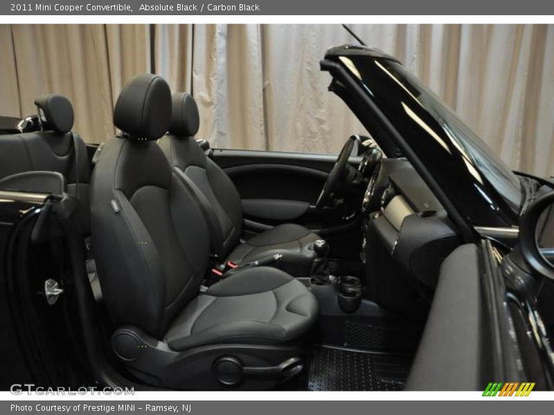 Absolute Black / Carbon Black 2011 Mini Cooper Convertible