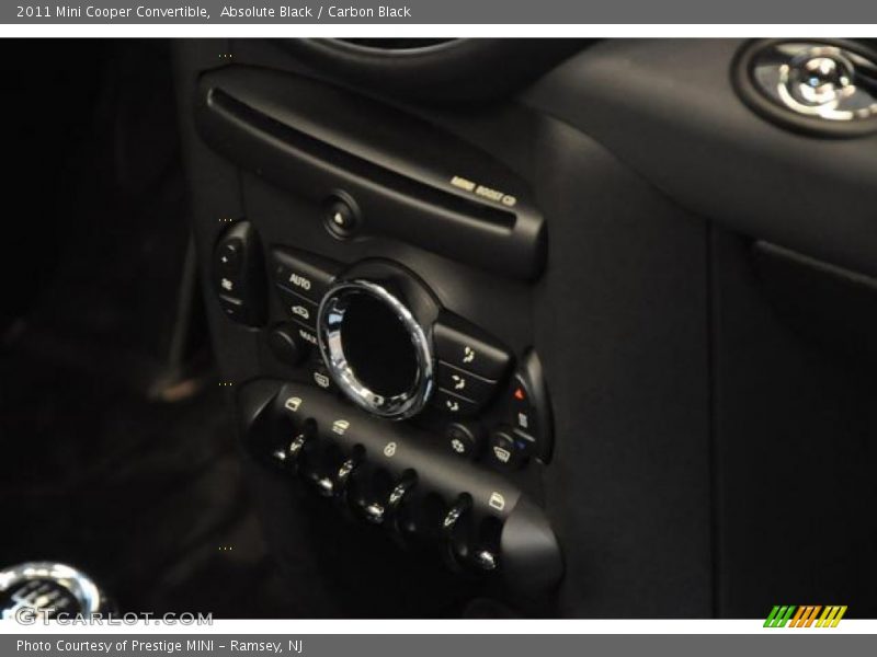 Absolute Black / Carbon Black 2011 Mini Cooper Convertible