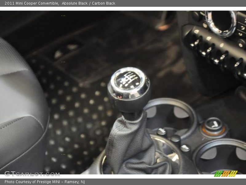 Absolute Black / Carbon Black 2011 Mini Cooper Convertible