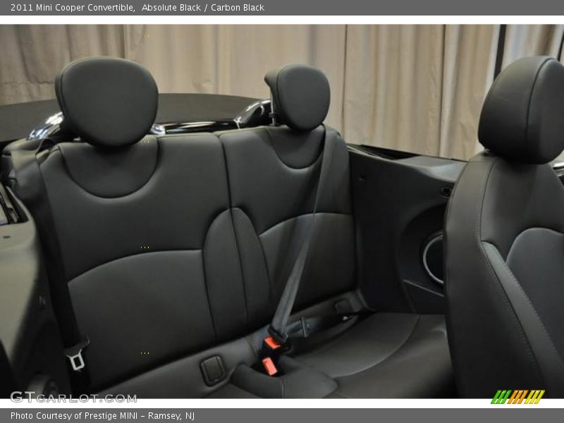 Absolute Black / Carbon Black 2011 Mini Cooper Convertible