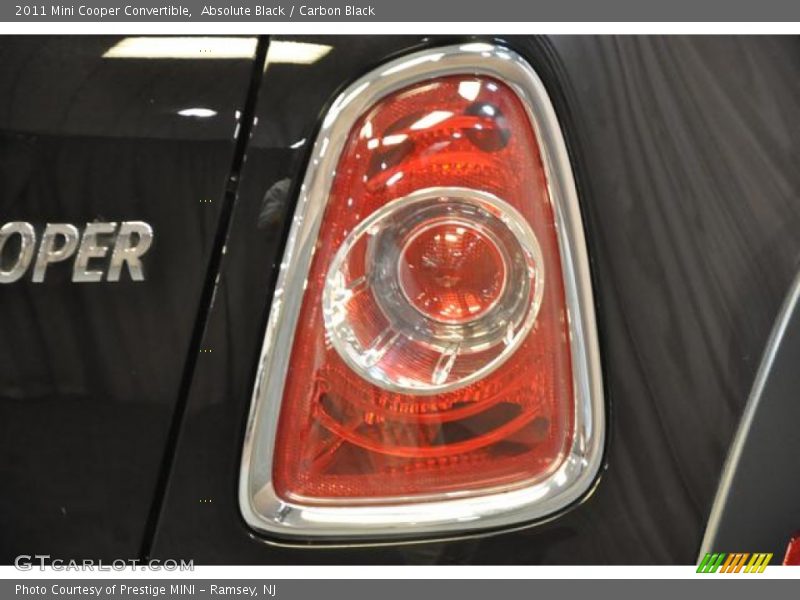 Absolute Black / Carbon Black 2011 Mini Cooper Convertible