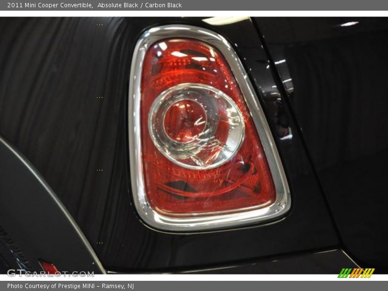 Absolute Black / Carbon Black 2011 Mini Cooper Convertible