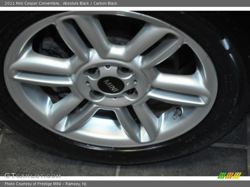 Absolute Black / Carbon Black 2011 Mini Cooper Convertible