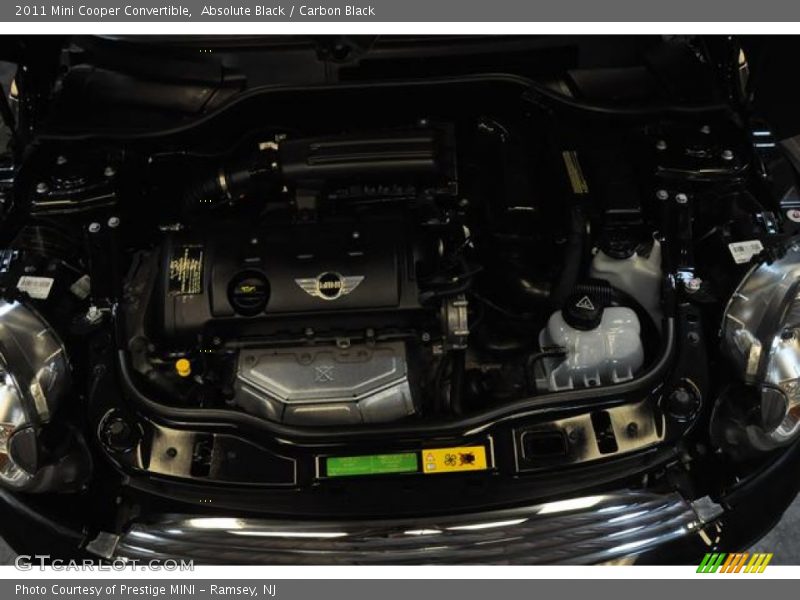 Absolute Black / Carbon Black 2011 Mini Cooper Convertible