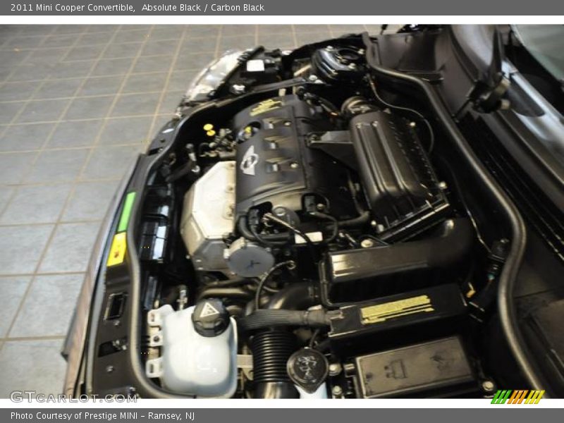Absolute Black / Carbon Black 2011 Mini Cooper Convertible