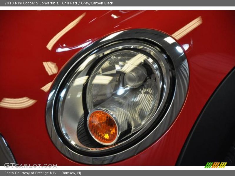 Chili Red / Grey/Carbon Black 2010 Mini Cooper S Convertible
