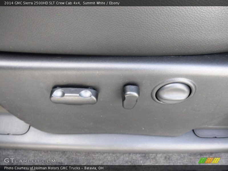 Summit White / Ebony 2014 GMC Sierra 2500HD SLT Crew Cab 4x4