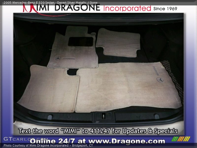 Desert Silver Metallic / Stone 2005 Mercedes-Benz E 320 Sedan