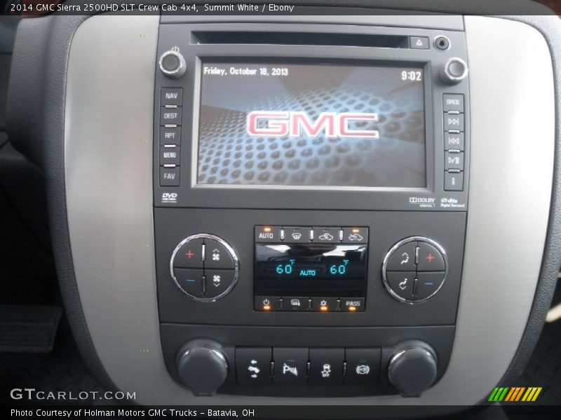 Summit White / Ebony 2014 GMC Sierra 2500HD SLT Crew Cab 4x4